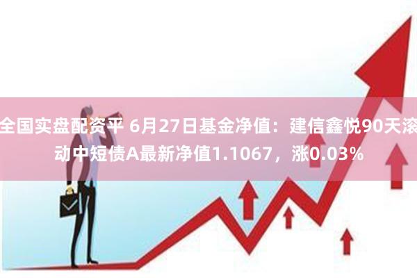 全国实盘配资平 6月27日基金净值：建信鑫悦90天滚动中短债A最新净值1.1067，涨0.03%