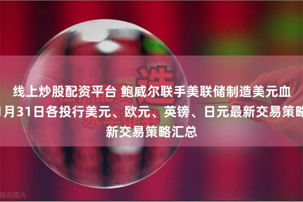线上炒股配资平台 鲍威尔联手美联储制造美元血案！1月31日各投行美元、欧元、英镑、日元最新交易策略汇总