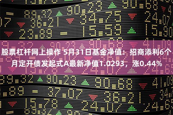 股票杠杆网上操作 5月31日基金净值：招商添利6个月定开债发起式A最新净值1.0293，涨0.44%