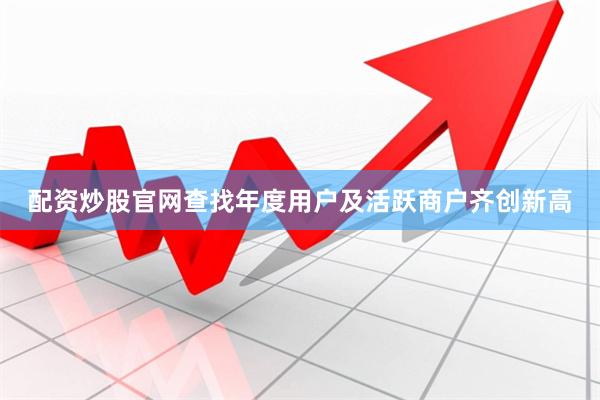 配资炒股官网查找年度用户及活跃商户齐创新高
