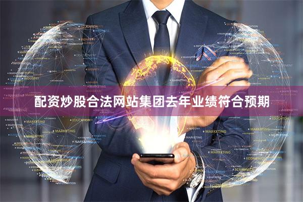 配资炒股合法网站集团去年业绩符合预期
